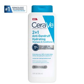 CeraVe 2-in-1 Anti-Dandruff Hydrating Shampoo and Conditioner
